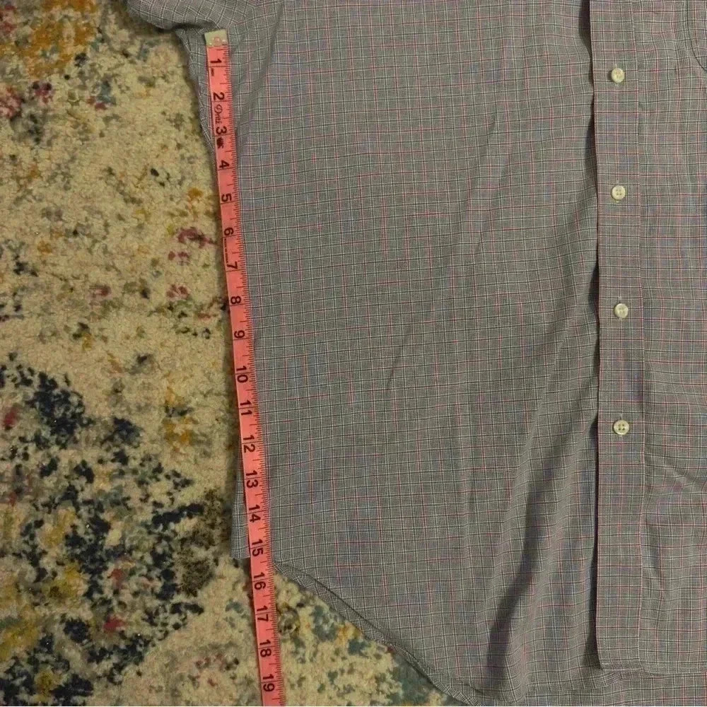 Lauren Ralph Lauren Mens Classic Fit 100% Cotton Long Sleeve Dress Shirt Size 16 - Picture 11 of 12
